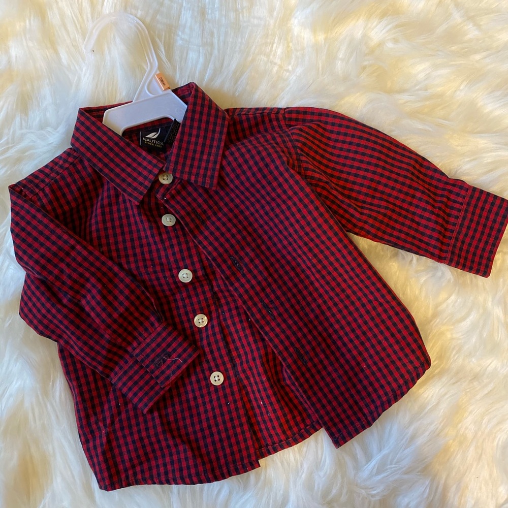 Infants Nautica Button down Casual shirt
